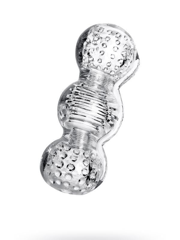 Lingam Mastürbatör Rashmi TPE Şeffaf - 15.5 cm Ultra Gerçekçi