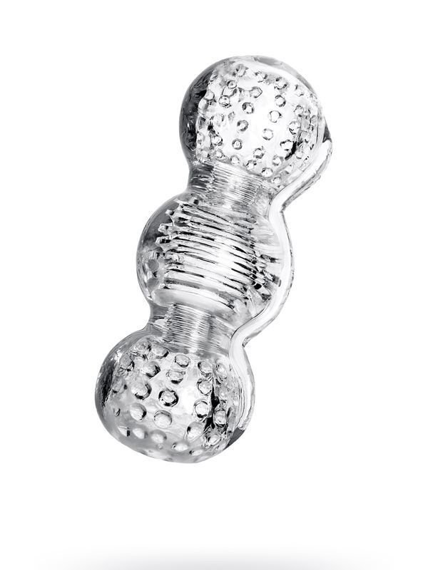 Lingam Mastürbatör Rashmi TPE Şeffaf - 15.5 cm Ultra Gerçekçi