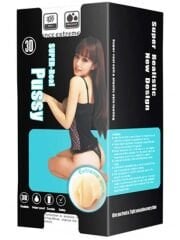 3 Boyutlu Suni Vajina Masturbator - Mavi Gerçekçi Erkek Seks Oyuncağı