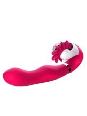 Dönebilen & Oral Uyarımlı Vibratör | 12 Fonksiyon, Şarjlı, Sessiz ve Suya Dayanıklı