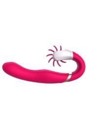 Dönebilen & Oral Uyarımlı Vibratör | 12 Fonksiyon, Şarjlı, Sessiz ve Suya Dayanıklı