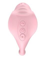 3 Başlıklı Klitoral Emiş ve Dil Vibratörü Şarjlı