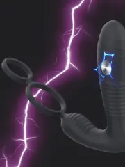 NOXXX Elektro Şoklu Penis Halkalı APP Control Anal Vibratör