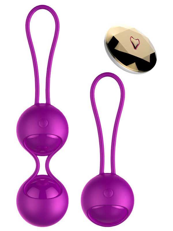 Foxshow M3 Benwa Titreşimli Kumandalı Kegel Egzersiz Topları | Pelvik Kas Güçlendirme ve Yoğun Uyarım