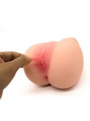 Full Realistik Anal Vajinal Et Dokusunda Gerçekçi Kalça Masturbator | 724Haz
