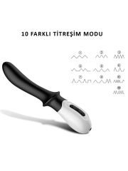 FoxShow Bailey H2 Isıtmalı Şarjlı Vibratör | Sessiz, Suya Dayanıklı ve Isıtmalı Teknoloji