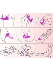 FoxShow V20 İleri-Geri Hareketli & Klitoris Emiş Fonksiyonlu Premium Vibratör | 724Haz