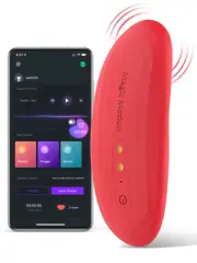 Nyx Telefon Kontrollü Çiftler İçin Giyilebilir Vibratör | Uzaktan Kumanda, Su Geçirmez, Şarjlı