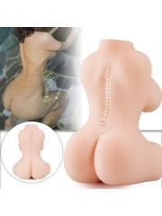 1.7kg Ağırlığında Gerçekçi Yarım Vücut Masturbator | Ağır ve Dayanıklı Tasarım
