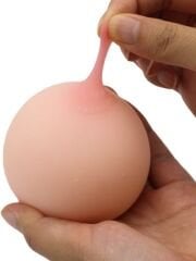 Dolgulu Göğüs Mastürbatör – Anal Girişli, Yumuşak Dolgu, Medikal Silikon | 724Haz