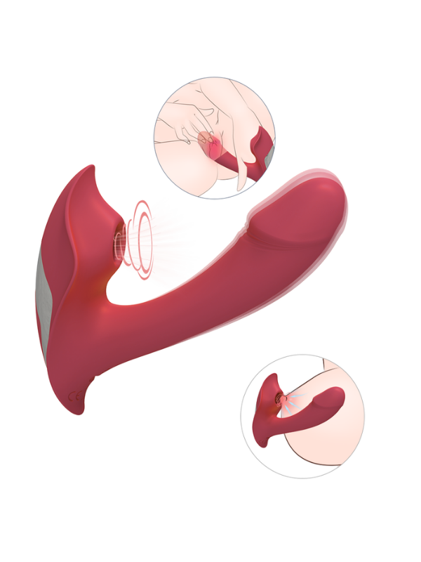 724Haz Heart of Ocean Klitoral Emiş Vibratör | Uzaktan Kumandalı, Sessiz, Şarjlı ve Suya Dayanıklı