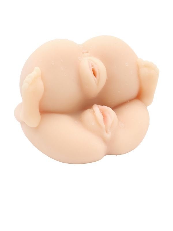 4 Girişli Çiftli Masturbator 1kg | Gerçekçi Doku ve Dayanıklı Tasarım