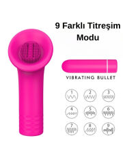 S-Hande Glory Klitoris ve G Noktası Uyarıcı Titreşimli Vibratör | Çift Taraflı Kullanım, Güçlü Titreşim