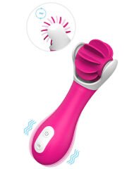 Hunter Döner Dilli Uyarıcı Vibratör | Şarjlı, Sessiz, Çoklu Titreşimli Klitoral Oyuncak