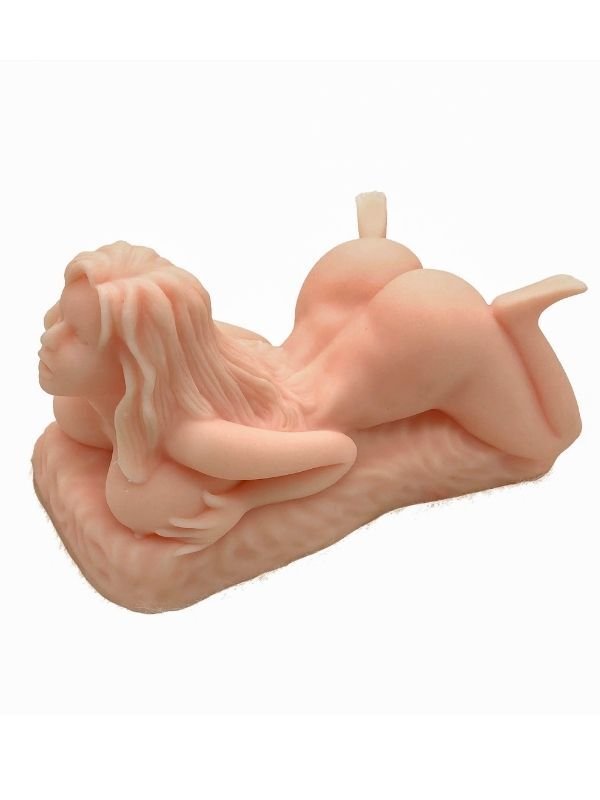Gerçekçi 2 Girişli (Vajinal & Anal) Yarım Vücut Doggy Mastürbatör – 2.5 KG Medikal Silikon