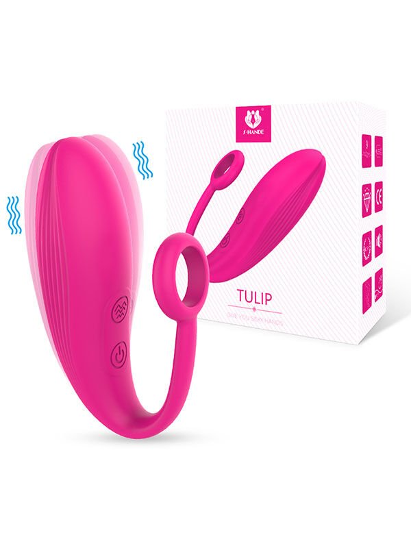 Tulip Şarjlı Halkalı Vibratör | 9 Mod & Su Geçirmez Tasarım | 724Haz