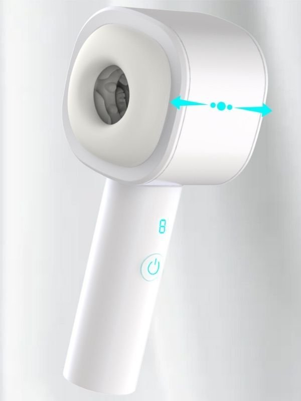 FoxShow Bchetto Şarjlı Emme Mastürbatör | 10 Modlu Emme & Titreşim | 724Haz