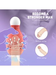 Labut Şeklinde Mastürbatör | Kompakt & Su Geçirmez TPR | 724Haz