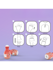 Labut Şeklinde Mastürbatör | Kompakt & Su Geçirmez TPR | 724Haz