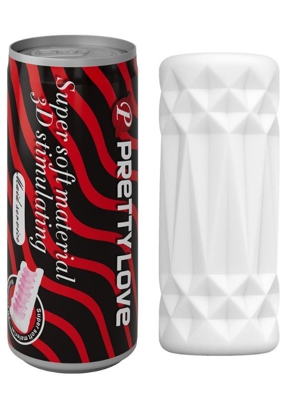 Censan Super Soft Material 3D Stimulating Kola Kutusu Mastürbatör | 11 cm Su Geçirmez TPR
