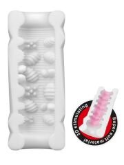 Super Soft Material 3D Stimulating Kola Kutusu Mastürbatör | 11 cm Su Geçirmez TPR | 724Haz