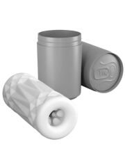 Super Soft 3D Stimulating Mavi Kola Kutusu Mastürbatör | Kompakt & Su Geçirmez TPR | 724Haz