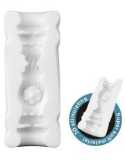 Super Soft 3D Stimulating Jade Kola Kutusu Mastürbatör | Kompakt & Su Geçirmez TPR
