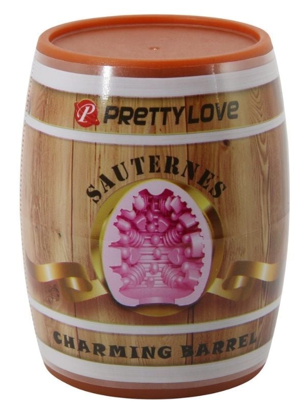Sauternes Fıçı Şeklinde Yumurta Mastürbatör | Kompakt & Su Geçirmez TPR