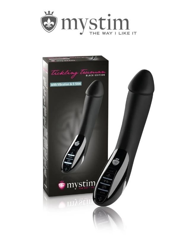 Censan Mystim Tickling Truman Elektrikli Vibratör 27cm