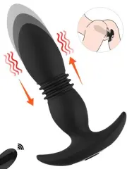Uzaktan Kumandalı İleri Geri Hareketli Şarjlı Anal Dildo - Güçlü ve Derin Hareketli Akıllı Oyuncak