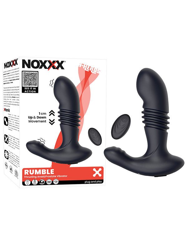 A-Heros Rumble Şarjlı Uzaktan Kumandalı İleri Geri Hareketli Vibratör | Güçlü, Su Geçirmez, Silikon