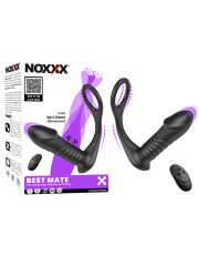 A Heros Best Mate Kumandalı Şarjlı İleri‑Geri Hareketli Penis Halkalı Anal Vibratör
