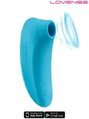 Lovense Tenera App Kontrollü Hava Emme Vibratör | Su Geçirmez, Sessiz, Güçlü