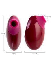 CENSAN Myrty Vakum Mastürbatör Bordo 9,8 cm