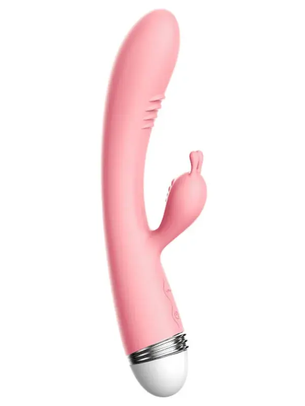 Şarjlı Titreşimli Tavşan Vibratör 22 cm | Döner Başlık, Su Geçirmez