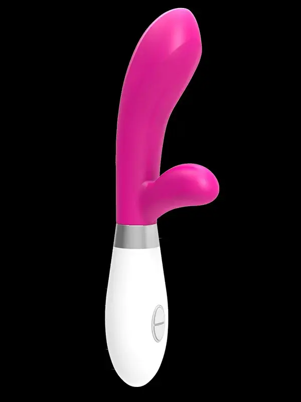 Rabbit Titreşimli Vibratör – 20 cm Uzunluk, Çift Motorlu