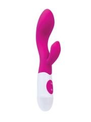 Fela Klitoral Uyarıcı Silikon Vibratör | 20.5 cm, Pembe, Sessiz ve Suya Dayanıklı