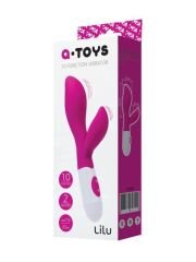 Lilu Klitoral Uyarıcı Silikon Vibratör | 20 cm, Pembe, Sessiz ve Su Geçirmez