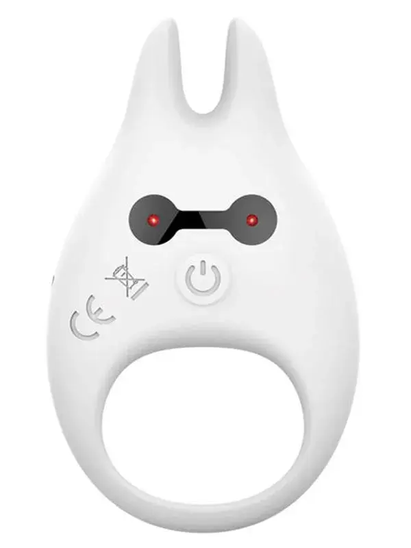 Diablo LED Işıklı Şarjlı Titreşimli Penis Halkası | LED & Jet Titreşim