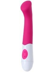 Ida Şarjlı Silikon Vibratör | 19 cm, Pembe, Sessiz ve Su Geçirmez Tasarım