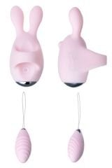 Censan Jos Vita Titreşimli Vajınal Set Pembe 8,5 ve 8 cm Vibratör