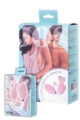 Censan Jos Vita Titreşimli Vajınal Set Pembe 8,5 ve 8 cm Vibratör
