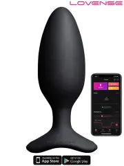 Lovense Hush 2 Anal Plug (1.75”) - App Kontrollü, Şarjlı, Sessiz Titreşimli Geniş Boy Akıllı Plug