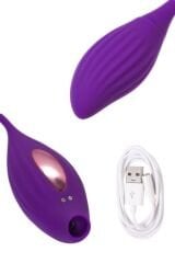 Censan Jos Ginny Vakumlu ve Titreşimli Giyilebilir Klitoral Vibratör