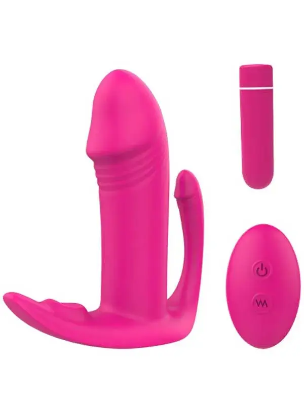 Çiftler İçin Giyilebilir Şarjlı Uzaktan Kumandalı Vibratör | Interaktif, Su Geçirmez