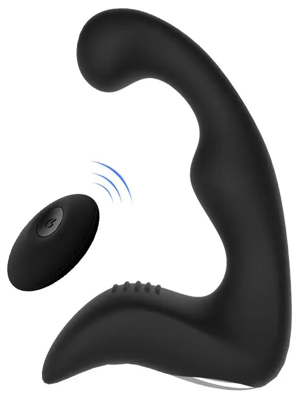 Uzaktan Kumandalı Şarjlı Prostat ve Anal Vibratör – Siyah