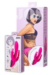 Censan Jos Spanky Üçlü 21cm Pembe Vibratör