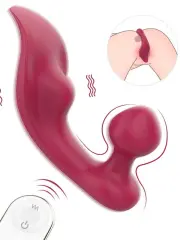 Giyilebilir Anal ve Vajinal Şarjlı Uzaktan Kumandalı Vibratör | Çift Bölge Titreşimli, Kablosuz Kontrol