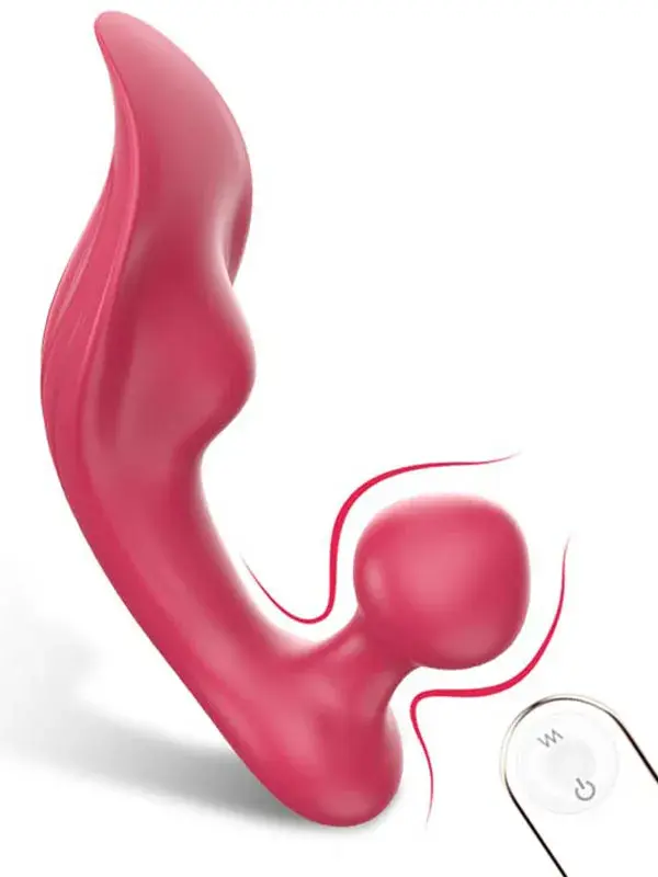 Giyilebilir Anal ve Vajinal Şarjlı Uzaktan Kumandalı Vibratör | Çift Bölge Titreşimli, Kablosuz Kontrol