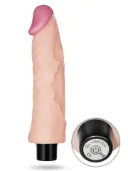 Yumuşak Et Dokusunda Titreşimli Vibratör – 20 cm Gerçekçi Doku